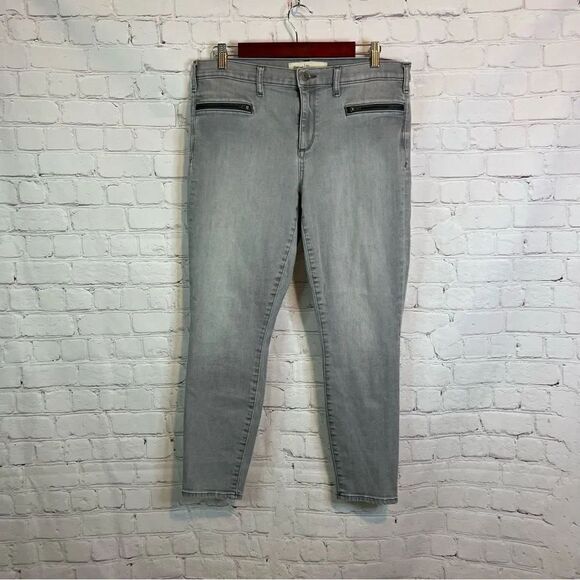 GAP Denim - Gap True Skinny Ankle Grey Wash Jeans size 32R